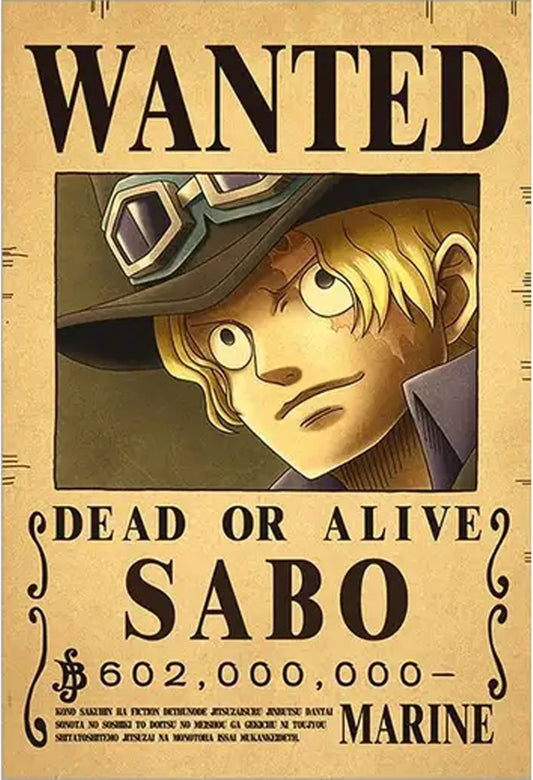 Sabo Wanted Poster