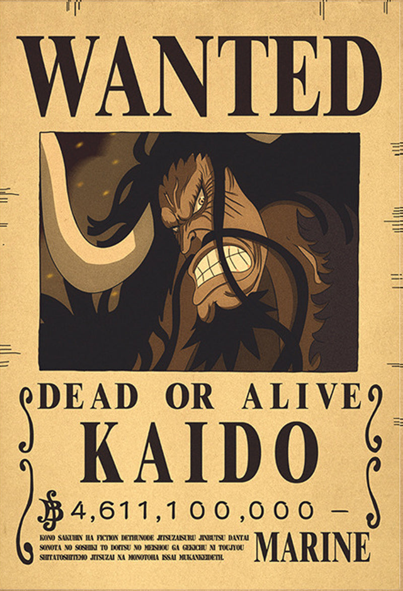 Kaido Wanted Poster